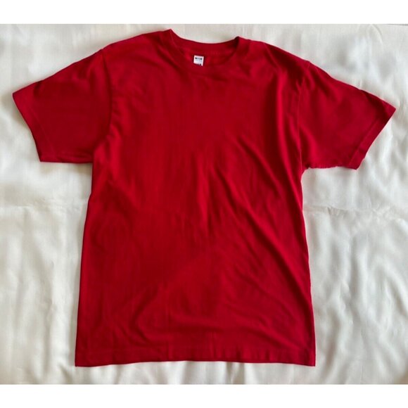 APPLE STORE Shirt Unisex Women's Red Mac Employee Short Sleeve Tee Blank M 2001 - Picture 12 of 12